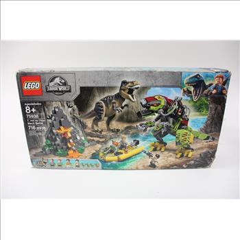 Lego Jurassic World T.Rex Vs Dino Mech Battle