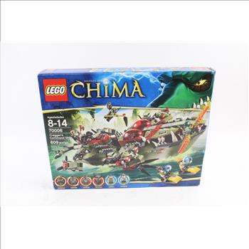 Lego Legends Of Chima, Cragger's Command Ship, 609pcs