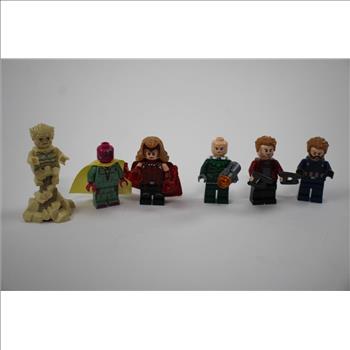 Lego Marvel Minifigure Bulk Lot, 11 Pieces