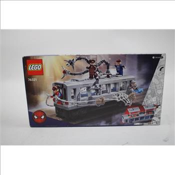 Lego Marvel Spider-Man Vs. Doc Ock Subway Train Scene