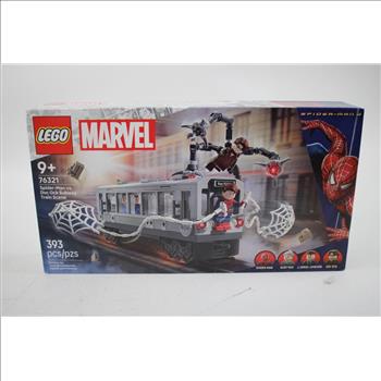 Lego Marvel Spider-Man Vs. Doc Ock Subway Train Scene