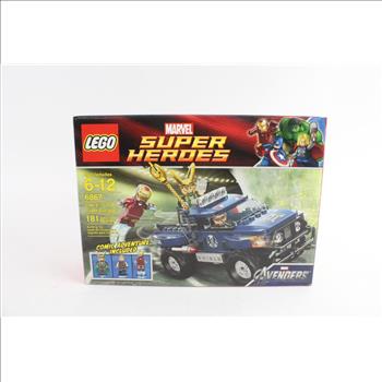Lego Marvel Super Heroes Avenger Loki's Cosmic Cube Escape Playset