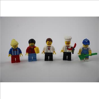 Lego Minifigure Bulk Lot, 10 Pieces