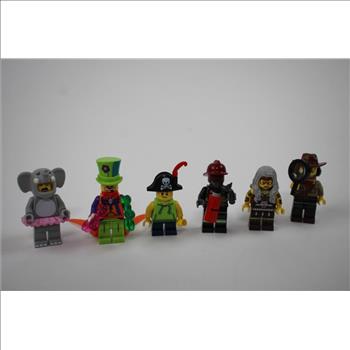 Lego Minifigure Bulk Lot, 11 Pieces