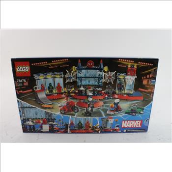 Lego Spider-Man Attack On The Spider Lair Set