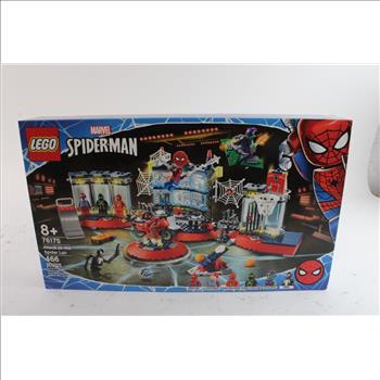 Lego Spider-Man Attack On The Spider Lair Set