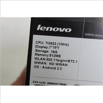 Lenovo Ideapad A1 Tablet