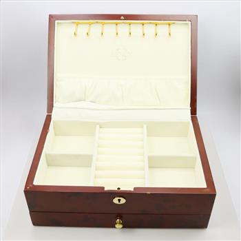 Lenox Eternity Maple Veneer Jewelry Box