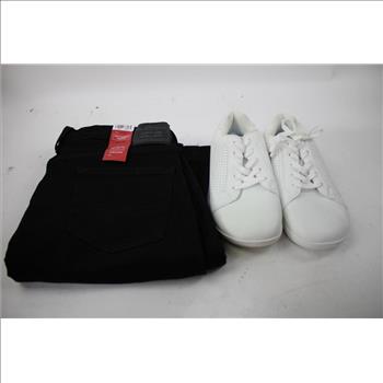 Levi Strauss 34x34 Jeans, Men's Size 11 Relxfeet Shoes, Golf Balls, And More, 5 Pieces