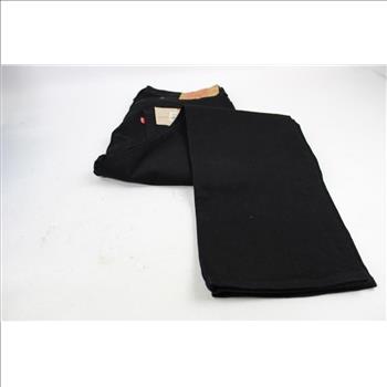 Levi Strauss 501 Original Straight Leg W34xL30 Jeans, Black