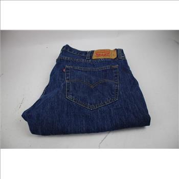 Levi's 40Wx30L Men's Jeans, Large Hoodie, Girls' Jean Jacket With Book Light, 4 Pieces