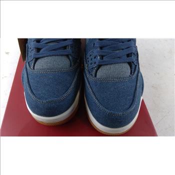 Levis Nike Air Jordan 4 Retro Mens Shoes, Size 9.5