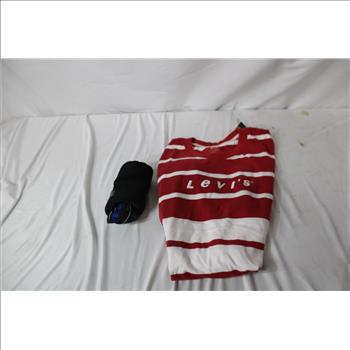 LEVI's Striped T-Shirts, Champions T-Shirt, Sizes Small- Medium, 4 Pieces