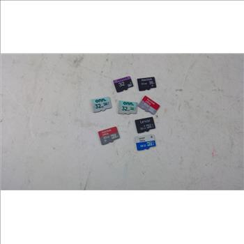 Lexar And More MicroSDHC Card Bulk Lot, 8 Pieces