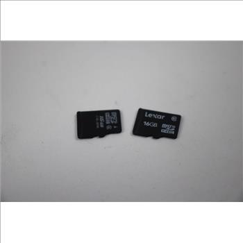Lexar And More MicroSDHC Cards, 2 Pieces