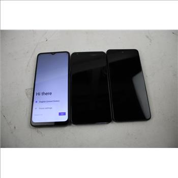 LG BLU HMD Cell Phone Lot 3 Pieces Sold For Parts