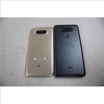 LG Cell Phone Lot, 2 Pieces, Sold For Parts