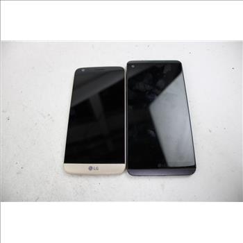 LG Cell Phone Lot, 2 Pieces, Sold For Parts