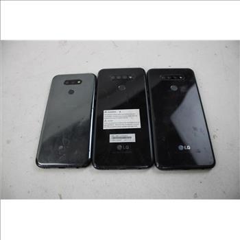 LG Cell Phone Lot, 3 Pieces, Sold For Parts