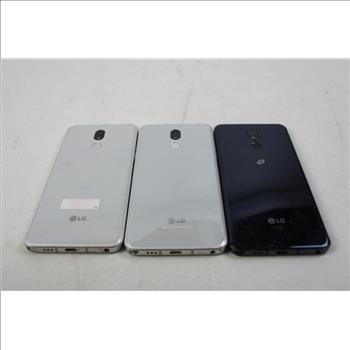 LG Cell Phone Lot, 3 Pieces, Sold For Parts