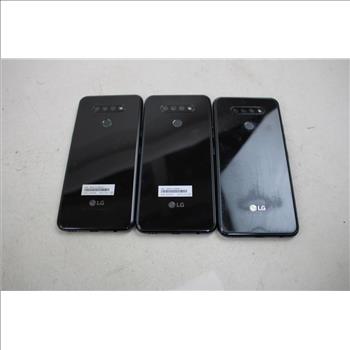 LG Cell Phone Lot, 3 Pieces, Sold For Parts