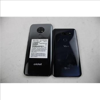 LG, Cricket Cell Phone Lot, 2 Pieces, Sold For Parts