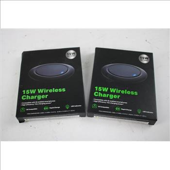 LG DVD Writer And Wireless Charger Bulk Lot, 3 Pieces