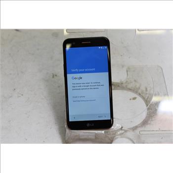 LG K20 Plus, 32GB, MetroPCS, Google Account Locked, Sold For Parts