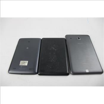 LG, Samsung, Amazon Tablet, 3 Pieces