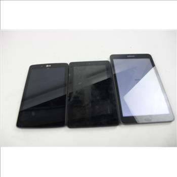 LG, Samsung, Amazon Tablet, 3 Pieces