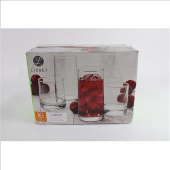 Libbey Cabos 16-Piece Glassware Set