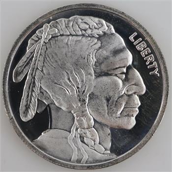 Liberty Buffalo Fine Silver 1 Troy Oz Round