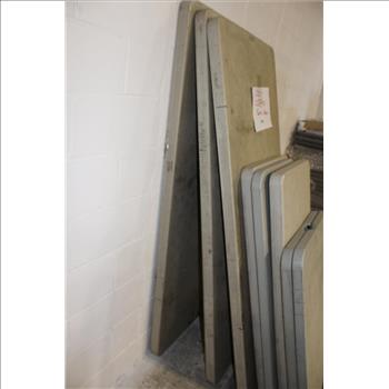 Lifetime, Office Star, Plastic Tables, 7 Pieces