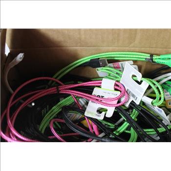 Lightning To USB/Lightning To USB-C Charger Cables Bulk Lot