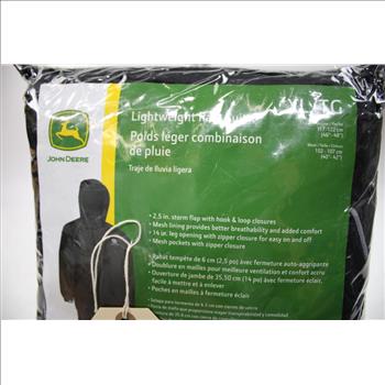 Lightweight Rain Suit Size XL