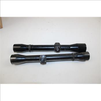 Limer Hurricane 4x33 Scope And Weaver K4 4x38 Scope
