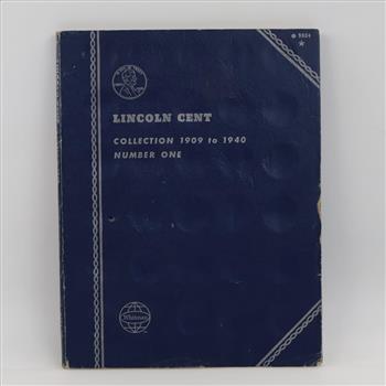 Lincoln Cent Collection Booklet, 15+ Pieces