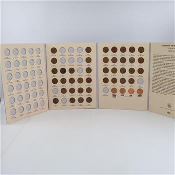 Lincoln Cent Collection Booklet, 40+ Pieces
