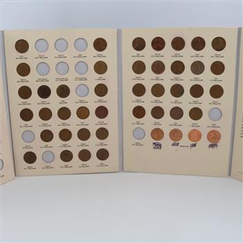 Lincoln Cent Collection Booklet, 40+ Pieces