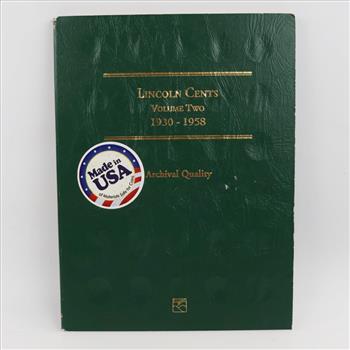 Lincoln Cent Collection Booklet, 40+ Pieces