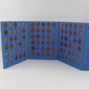 Lincoln Cent Collection Booklet, 59+ Pieces