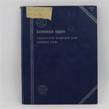 Lincoln Cent Collection Booklet, 59+ Pieces