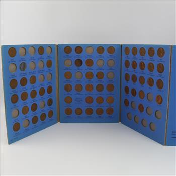 Lincoln Cent Collection Booklet, 60+ Pieces
