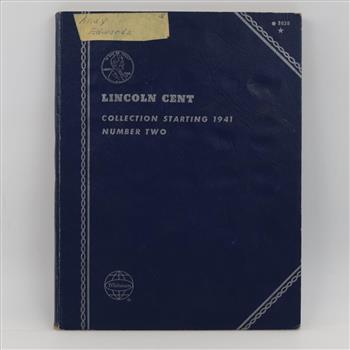 Lincoln Cent Collection Booklet, 60+ Pieces