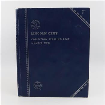 Lincoln Cent Collection Booklet, 65+ Pieces