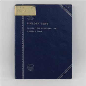 Lincoln Cent Collection Booklet, 65+ Pieces