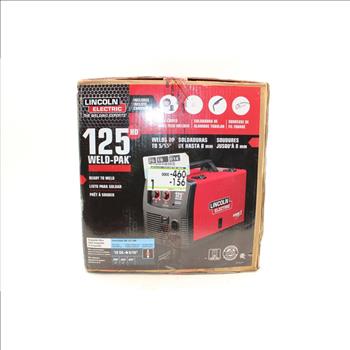Lincoln Electric 125 HD Weld-PAK Flux Cored Wire Feed Welder