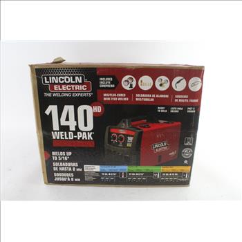 Lincoln Electric 140 HD Weld-Pak Mig/Flux-Cored Wire Feed Welder