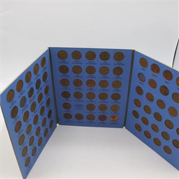 Lincoln Head Cent Collection Booklet, 80+ Pieces