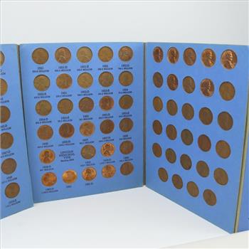 Lincoln Head Cent Collectors Book 80+ Pennies